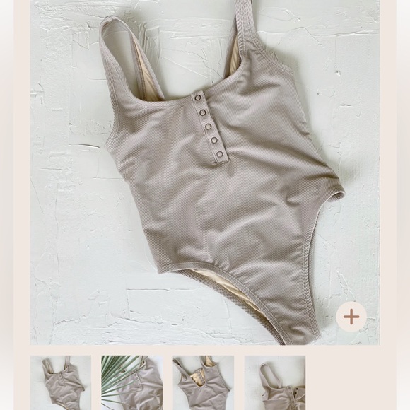 June Park Sanp One Piece Swimsuit (petite/short) - Picture 6 of 7